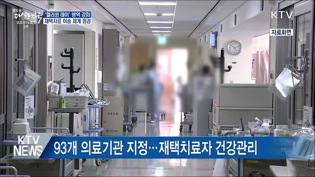 핼러윈 데이 외국인 방역 강화···재택치료 이송 점검