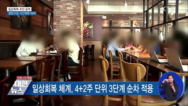 3단계 일상회복···1일부터 식당 등 시간제한 해제