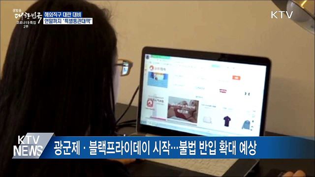 관세청, 연말까지 '해외직구 특별통관대책' 시행