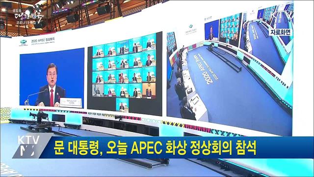 문 대통령, 오늘 APEC 화상 정상회의 참석