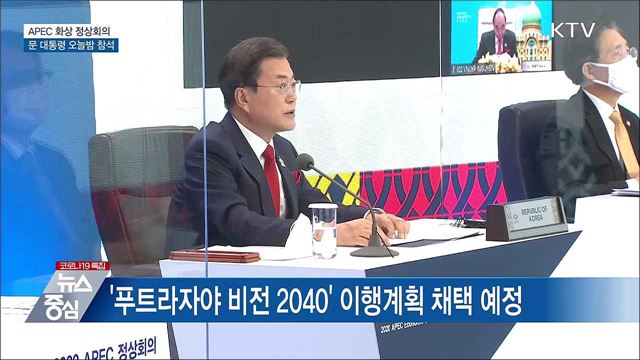 문 대통령, 오늘 'APEC 화상 정상회의' 참석