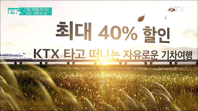 11월, 여행을 떠나요! 2021 여행가는 달 [클릭K]