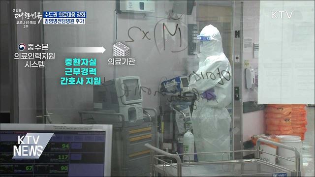 감염병전담병원 추가 지정···병상 효율화