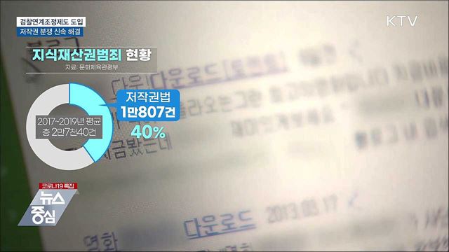 '검찰연계조정' 도입···저작권 분쟁 신속 해결