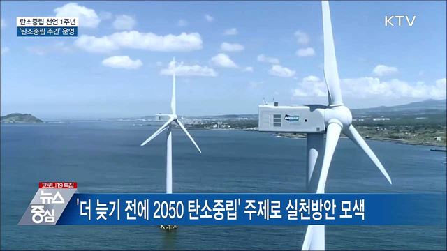 2050 탄소중립 선언 1주년···'탄소중립 주간' 운영