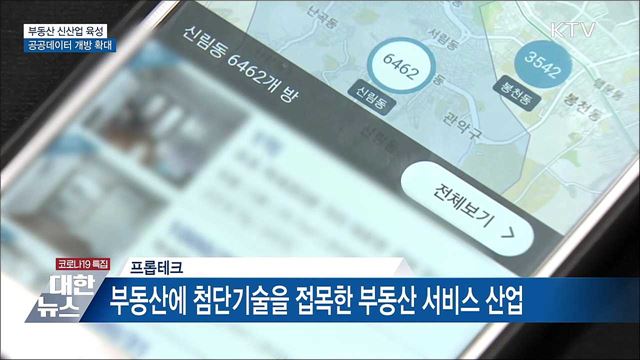 부동산 신산업 육성···공공데이터 개방 확대