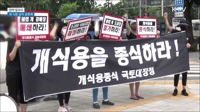 개 식용 금지 공론화 [정책 말모이]