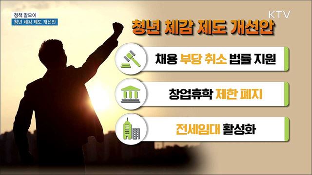 청년 체감 제도 개선안 [정책 말모이]