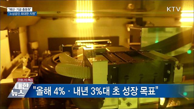 "예산·기금 총동원, 소상공인 최대한 지원"