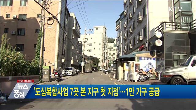 '도심복합사업 7곳 본 지구 첫 지정'···1만 가구 공급
