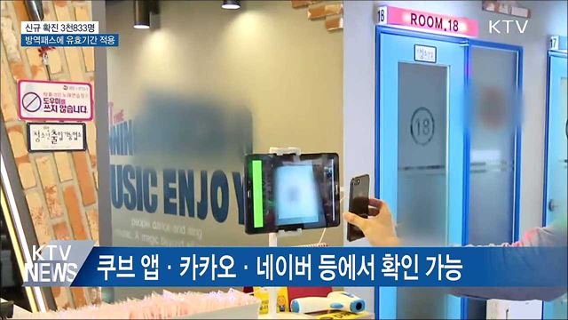 내일부터 '방역패스'에 유효기간 적용