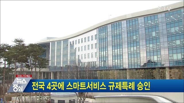 전국 4곳에 스마트서비스 규제특례 승인