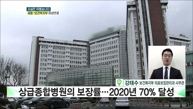 내년까지 건강보험 보장률 70% 목표 달성 어렵다? [사실은 이렇습니다]