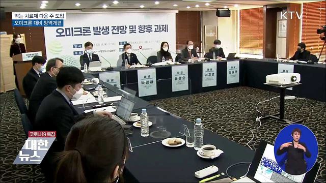 먹는 치료제 다음 주 도입···방역체계 개편