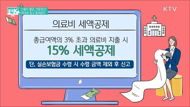 13월의 월급, 연말정산! 제대로 알고 돌려받자 [클릭K]