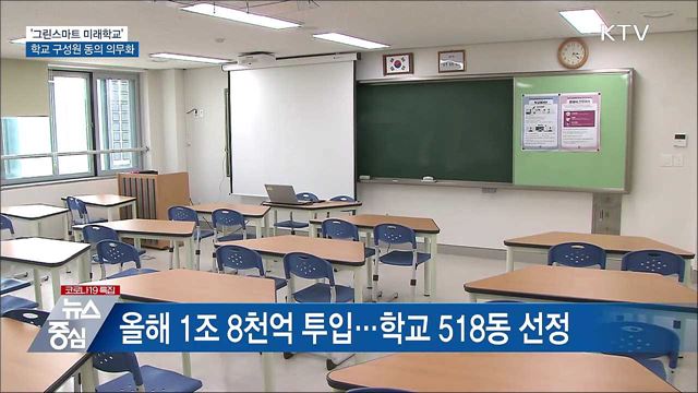 '그린스마트 미래학교'···학교 구성원 동의 의무화