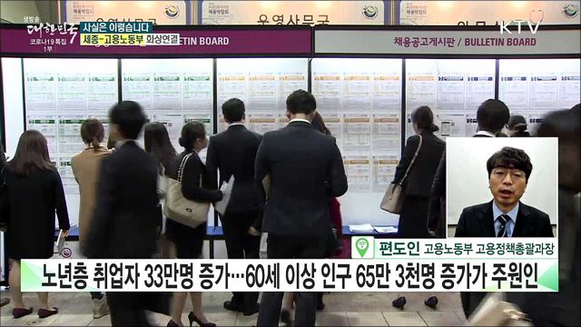 2021년 고용률 역대 최대···코로나19 영향에 의한 기저효과? [사실은 이렇습니다]