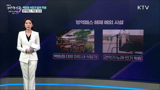 방역패스 해제, 백화점 내 식당가는? [사실은 이렇습니다]