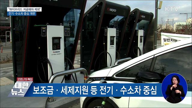 저공해차 혜택, 전기·수소차 중심으로 개편