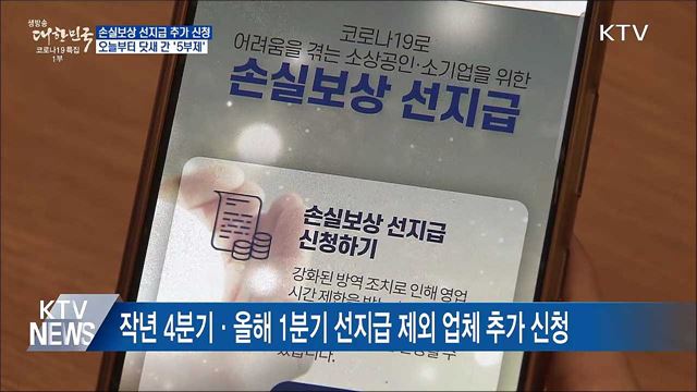 오늘부터 시설·인원 제한업종 손실보상 선지급 신청