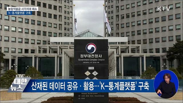 농업직불금 사각지대 해소···'K-통계플랫폼' 구축