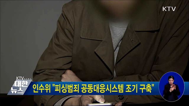 인수위 "피싱범죄 공동대응시스템 조기 구축"
