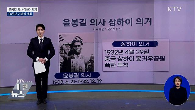 윤봉길 의사 상하이 의거 90주년 기념식 개최 