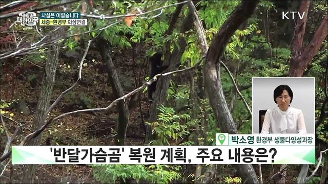 반달곰 피해 늘어나는데···‘서식지 확대’ 깜깜이 추진? [사실은 이렇습니다]