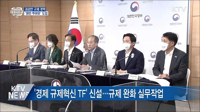 과감한 규제 개혁···'원인 투아웃' 도입