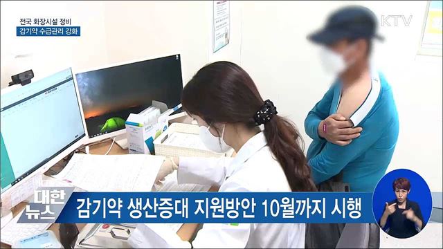 6만 8천여 명 확진···감기약 수급관리 강화