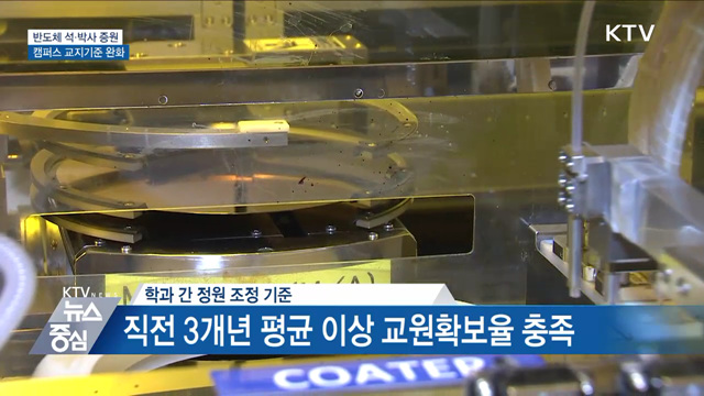 반도체 석·박사 증원···캠퍼스 교지기준 완화