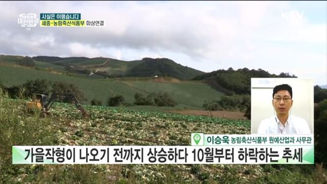 치솟는 농산물값···추석 앞두고 밥상물가 '비상?' [사실은 이렇습니다]