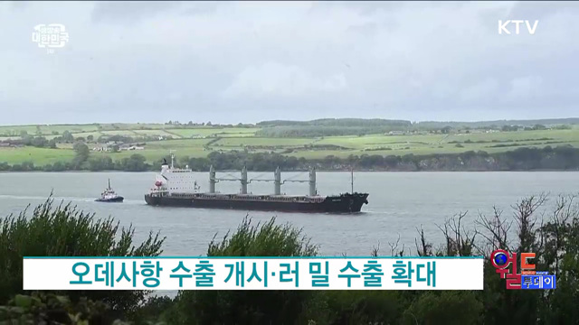 세계 곡물값, 우크라 전쟁 전 수준으로 빠른 하락 [월드 투데이]