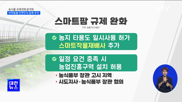 농식품 규제개혁 본격화···반려동물 안면인식 등록 추진