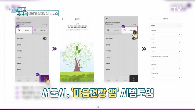 청년 우울감 해소 ‘마음건강 앱’ 시범도입