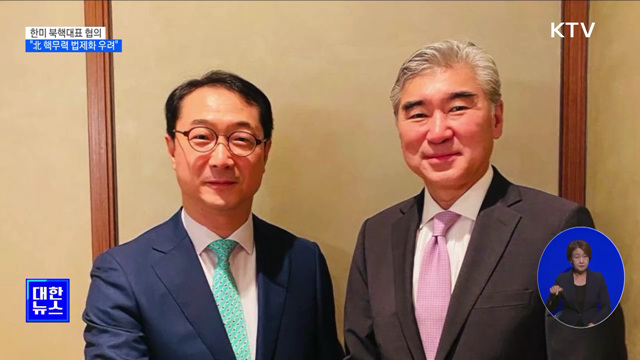 한미 북핵대표 "북 핵무력 법제화 '심각한 위협'" 