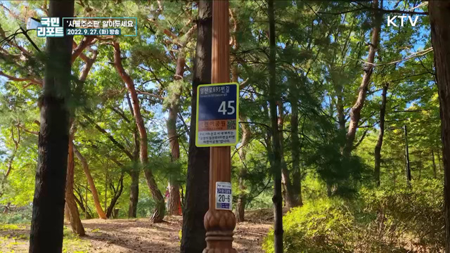 위급 상황 신속 신고 ‘사물주소판’ 확산