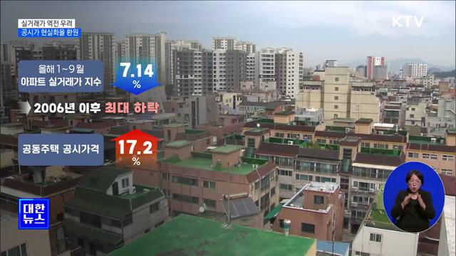 실거래가 역전 우려···"공시가격 현실화율 2년 전으로 환원"