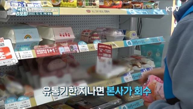 새해 시행 '소비기한 표시제' 소비자 관심