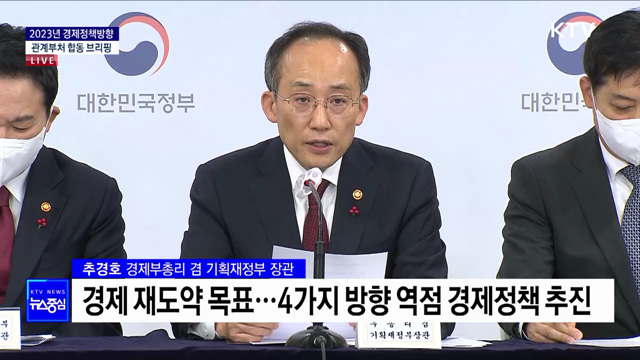 2023년 경제정책방향 관계부처 합동 브리핑