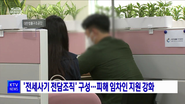 '전세사기 전담조직' 구성···피해 임차인 지원 강화