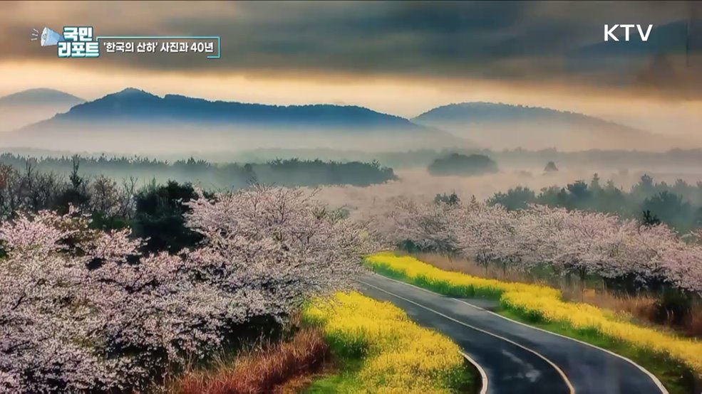 한국의 산하, 다이어리 속 사진 40년