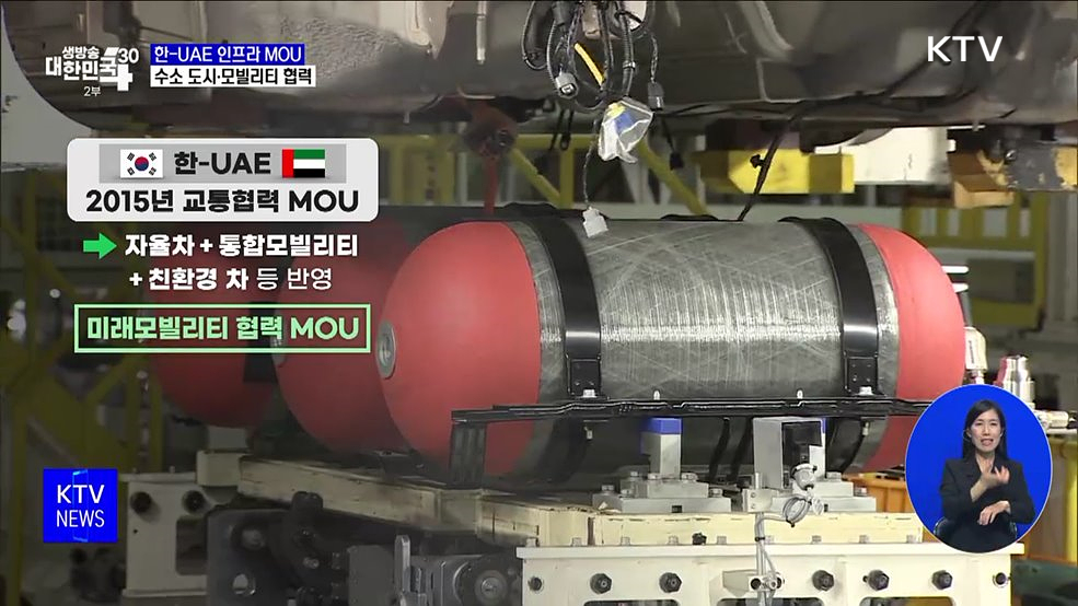 UAE 수소·스마트 인프라 건설 수주 기반 마련
