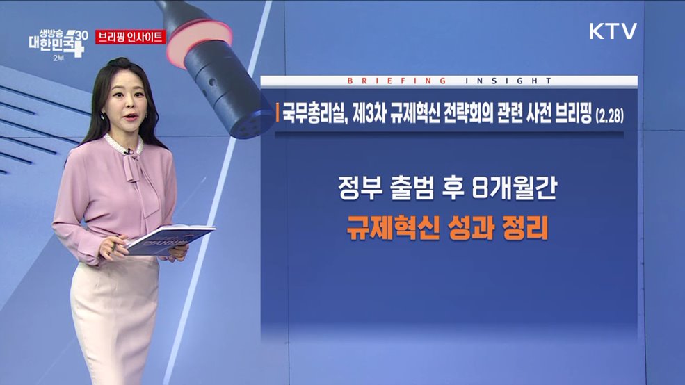 국무총리실, 제3차 규제혁신전략회의 관련 사전 브리핑 (2.28) [브리핑 인사이트]