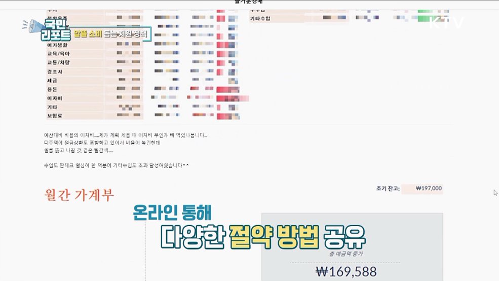 알뜰 소비 속 민생 지원 정책 살피세요