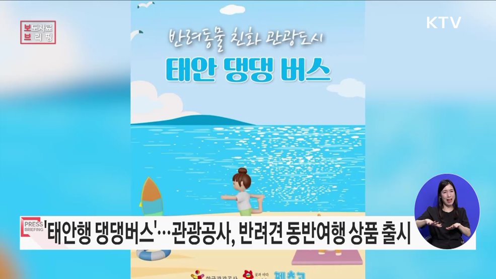 댕댕아, 버스 타자! 태안으로 가는 댕댕버스 출발