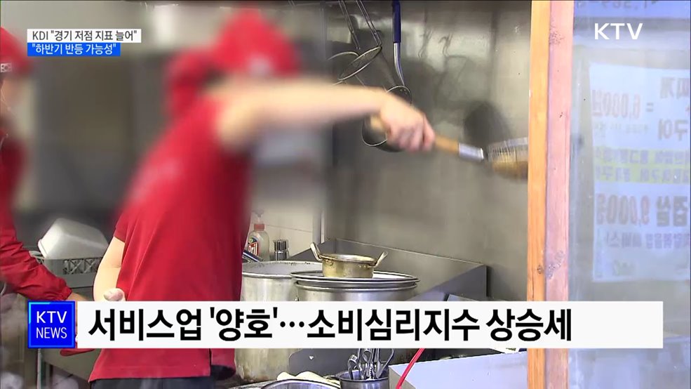 KDI "경기 저점 지표 늘어"···하반기 반등 가능성"