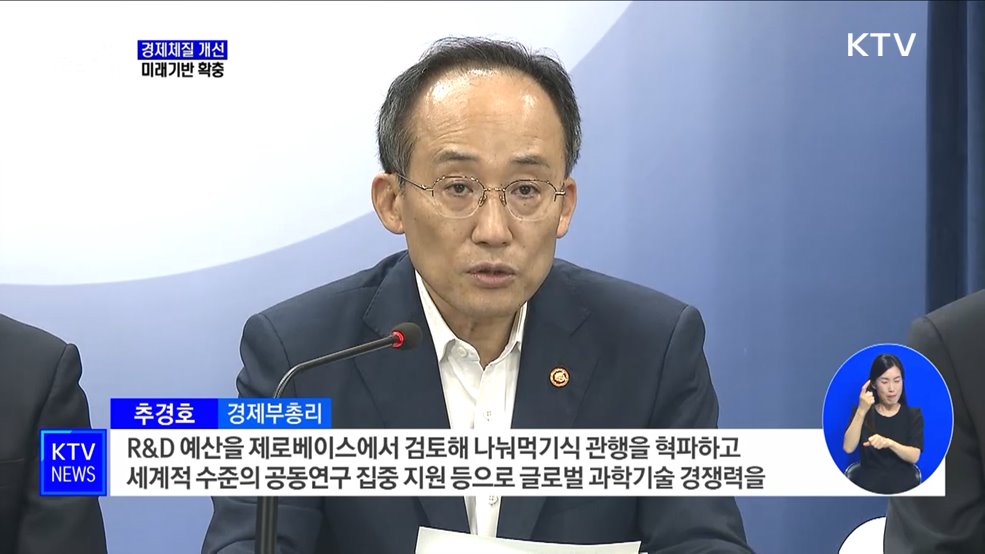 우주·AI 등 미래기술 R&D 집중···"과감히 투자"