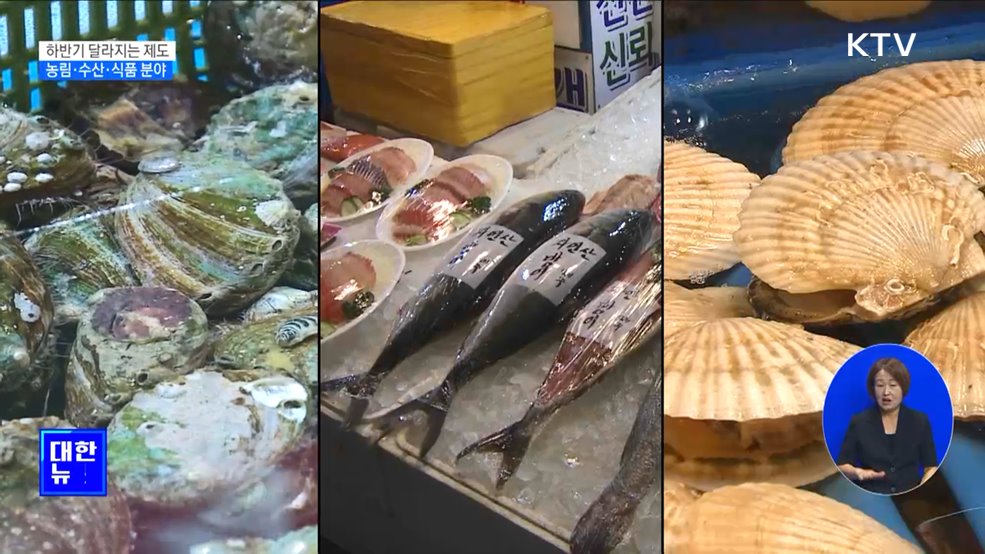 가리비·전복 등 수산물 원산지 표시 5종 추가