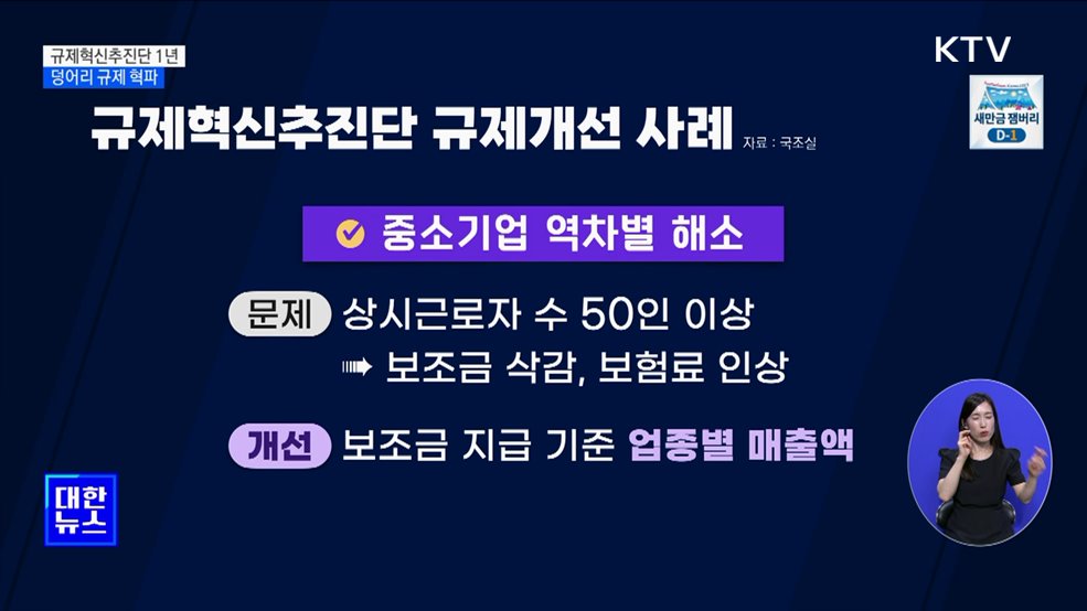 규제혁신추진단 출범 1년···'덩어리 규제 혁파' [뉴스의 맥]